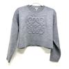 S540Y14KBG Anagram Short Apparel Sweater Wool Gray