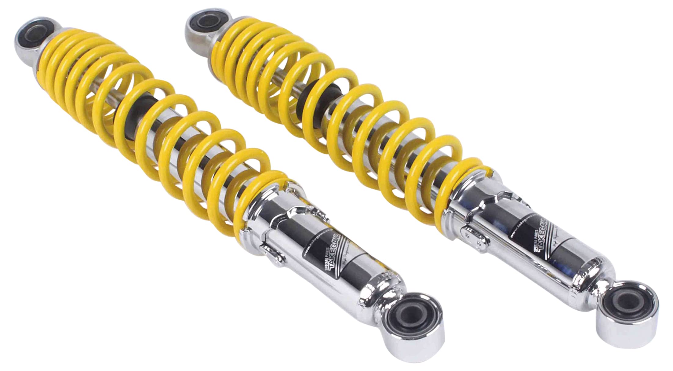 

Special Parts Takegawa (TAKEGAWA) Lowering Rear Shock Absorbers, 40mm Lowering, Yellow, Set of 2 for CT125 (06-04-0162)