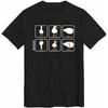 Streetwear Quacks Lustiger Physik-Witz Unisex T-Shirt Damen Unisexs Wissenschafts-Witz Vintage T-Shirt Geschenk Lässig Trendig Übergroßes Baumwoll-Top