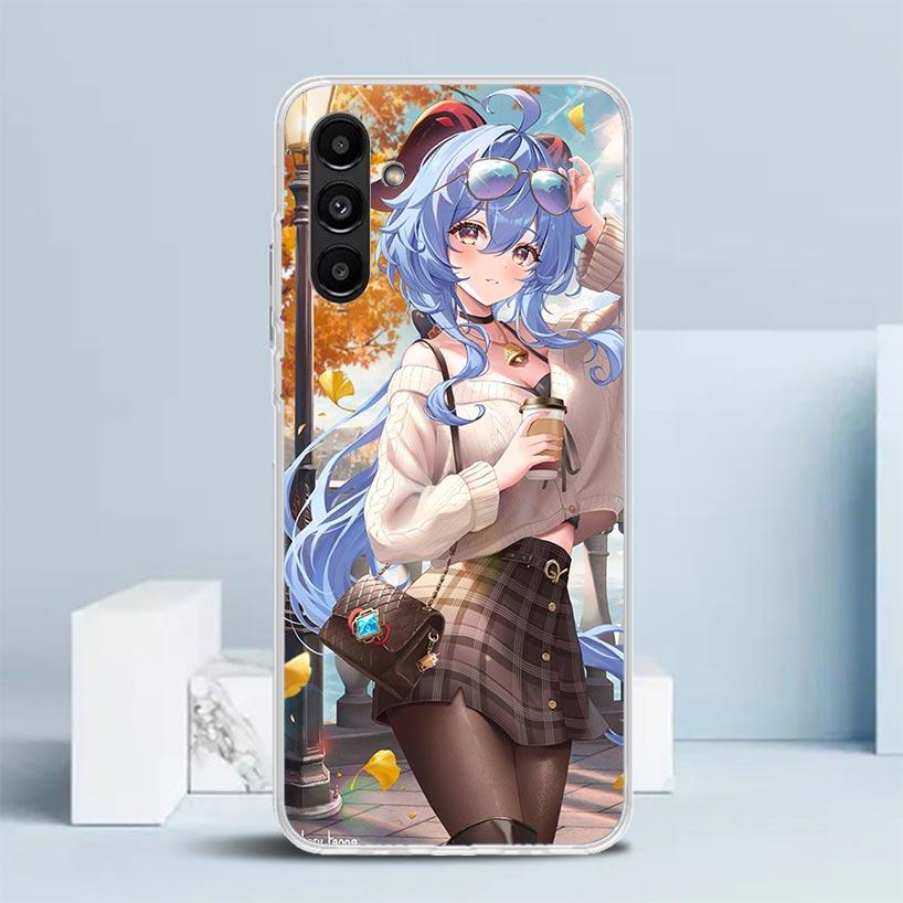 Genshin Impact Ganyu Phone Case For Samsung Galaxy A17 A37 A57 A16 A15 A14 A13 A56 A55 A54 A53 A36 A35 A34 A33 A26 A25 A24 A23 G