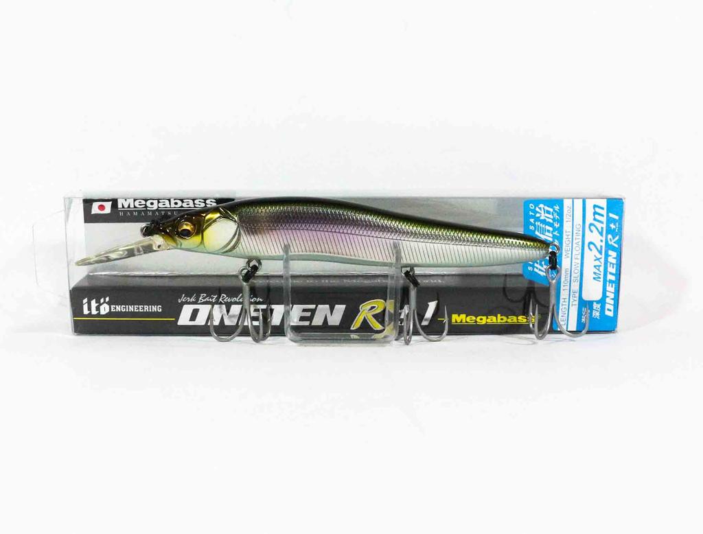 Megabass Visione 110 Oneten R+1 Esca fluttuante lenta Wagin Setsuki Ayu (2742)
