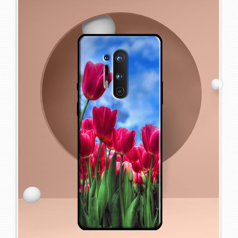 Tulip Flower Case For Oneplus 10T 8T 9R 9RT Ace 11 9 10 Pro Cover For Oneplus Nord N20 N10 2T CE 2 Lite