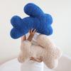 Rabbit Shaped Plush Pillow Nordic Style Special Shaped Decorative Cushion Sofa Bedside Pillow Living Room Chair Back Cushion