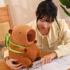 33-45cm Internet Celebrity Capybara Plush Toy Turtle Shell Backpack Capybara Doll Home Decor Children's Gift Plushies Capybara
