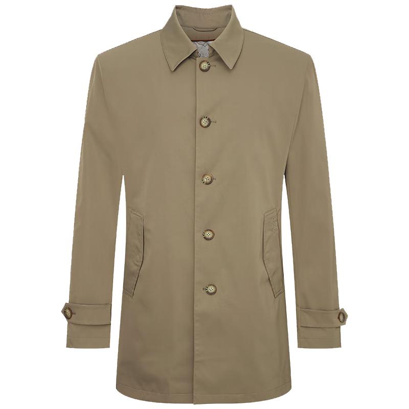 

Baoxiniao Men s Mid-length Business Casual Trench Coat XL-50