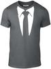 T-shirt Completo Uomo Donna Top - Maglietta Divertente Uomo Donna Top moda retrò mosca smoking intelligente battuta travestimento cravatta
