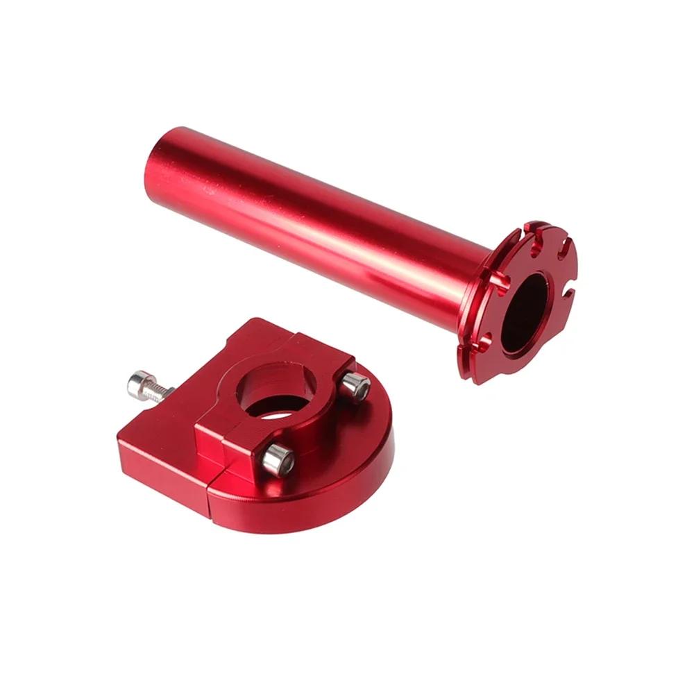 Universal 7/8" 22mm CNC Aluminum Accelerator Throttle Grip Quick Twist Grips Handlebars For Motorcycle Moped Scooter Bike Parts