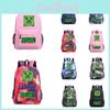 Minecraft Backpack For Teenagers Kids Boys Children Student School Bags Unisex