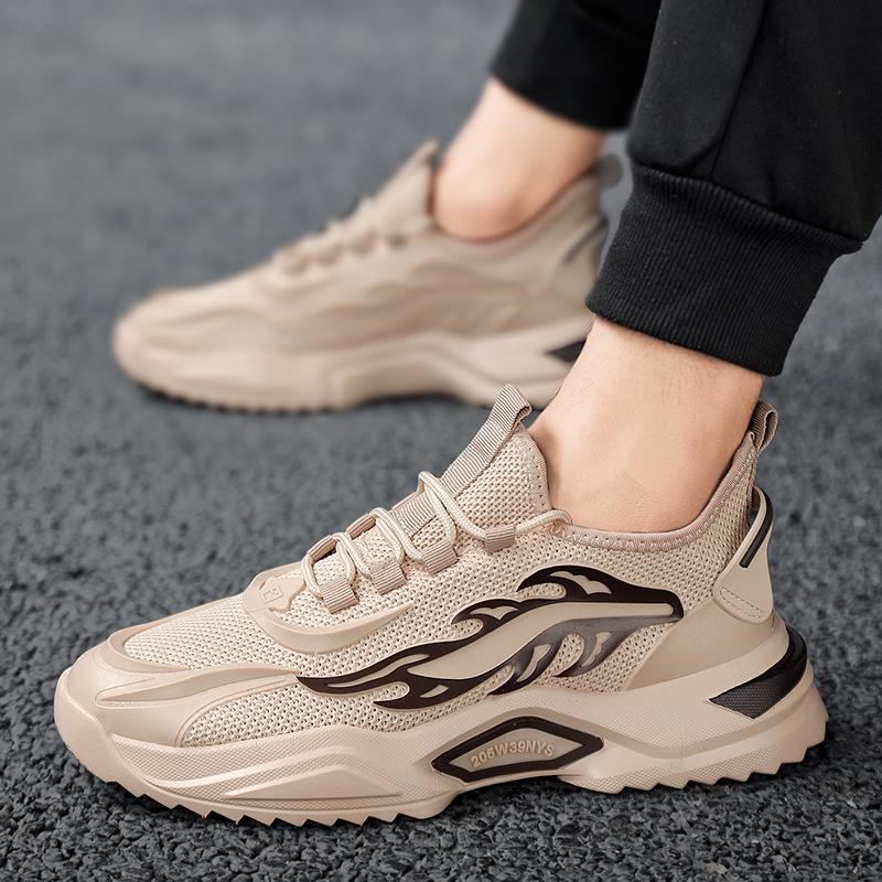 Scarpe da Uomo Sneaker Casual Traspirante Leggera Scarpa Sportiva Outdoor Mesh Nera Scarpe da Passeggio Atletiche Jogging Tenis Scarpe da Corsa