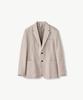 Stco Diems [Premium] 100% Linen Jacket Ivory (Classic Fit)_Djavb31Csi