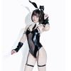 Bunny Girl Cosplay Sexy Chest Open Crotch Erotic Training Temptation Extreme Rabbit Bunny Costume Leotard Disguise High Leg Bold Lingerie Rabbit Ears