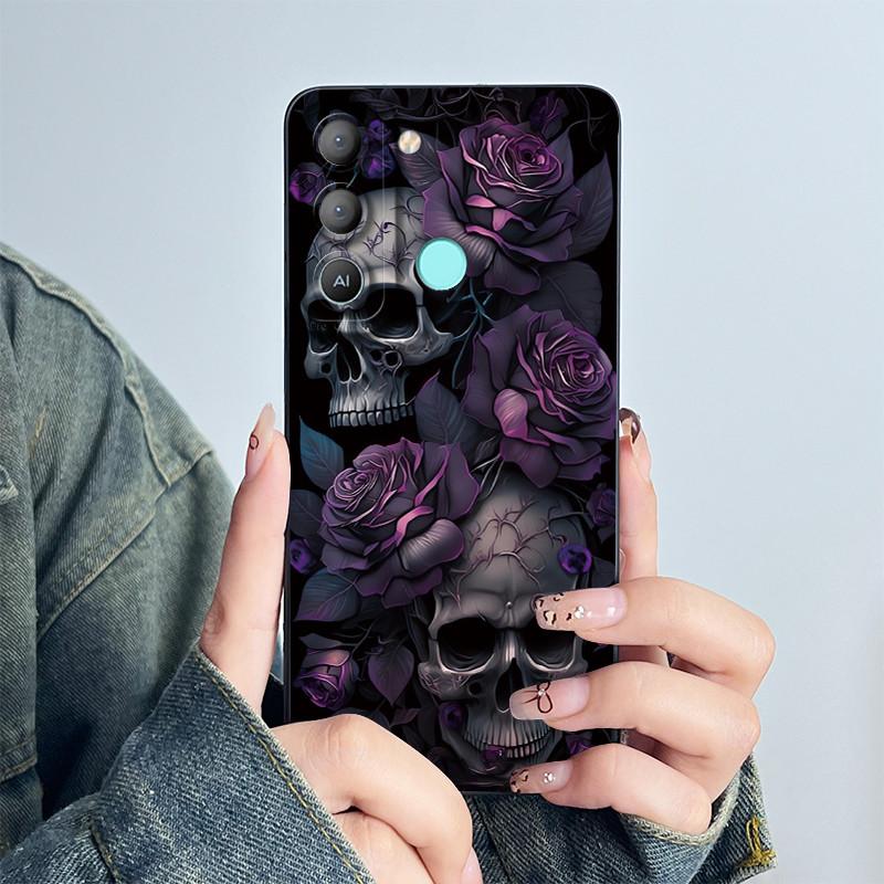 For Tecno Pop 5 LTE Phone Case 5Lte BD4 BD4i BD4a Cover Soft Silicon Cute Cartoon Panda Flower Boys Girls Funda Protective Coque