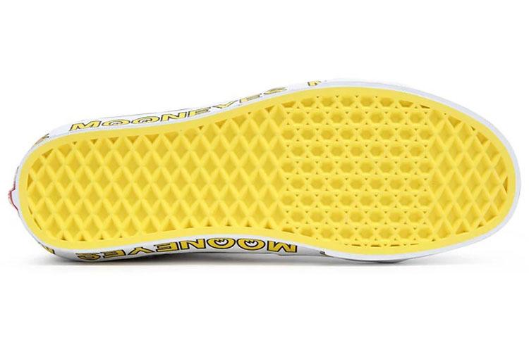 Sk8 Mooneyes x Sk8 Vans-Hi 'True White Yellow' VN0A7Q5N6M5