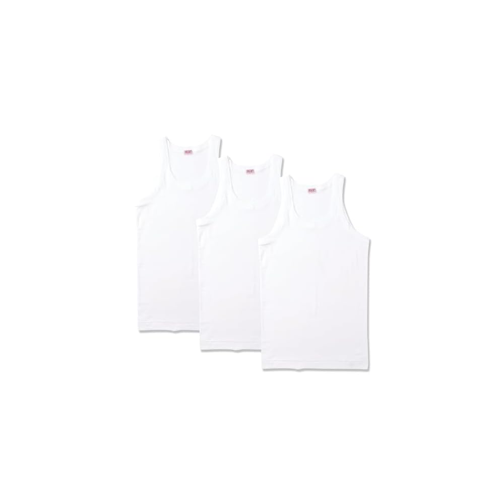 BVD GOLD Running 3-Pack Tank Tops G015TS3P LL White Men's