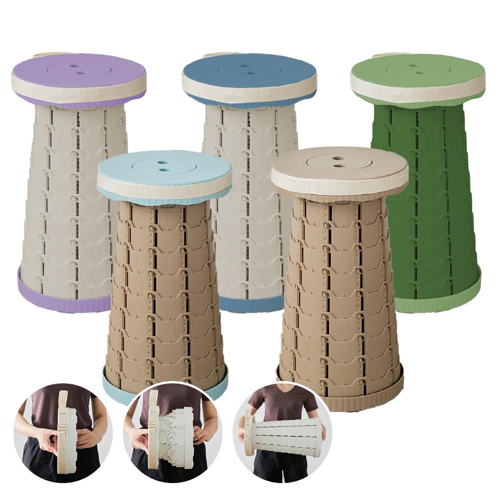 Faltbarer Outdoor Ausziehbarer Camping Faltbarer Camping Einfach bis 200kg Last Öffnet und Schließt in der Höhe Perfekt für das Warten bei Outdoor-Sportarten x Stuhl,