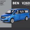 1:32 V260 Legering MPV bilmodell Diecast Metal Lekekjøretøy Høy Simuleringssamling Lyd og Lys For Barnelekegaver