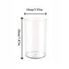 Shatterproof Plastic Vases Tall Large Transparent Flower Vase Hydroponic Decoration Flowerpot  Acrylic Cylinder Vases