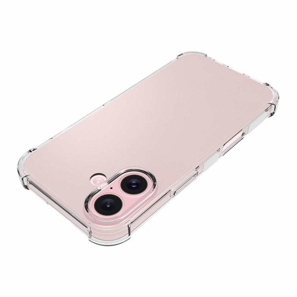 TYMEI For iPhone 16 Plus Case Four Corner Shockproof 1.5mm Clear Phone Cover