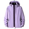Windproof Waterproof Hooded Jacket for Couples - Versatile Spring/Autumn Outerwear for Trendy, Casual Mountaineering.