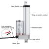 DC 12V 750N Linear Actuator 50mm 100mm 150mm 200mm 250mm 300mm Stroke Linear Drive Electric Motor Linear Motor 10mm/s Speed