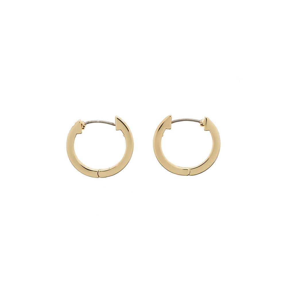 Coach Klassische Perlen-Creolen C9236 Gold 72577