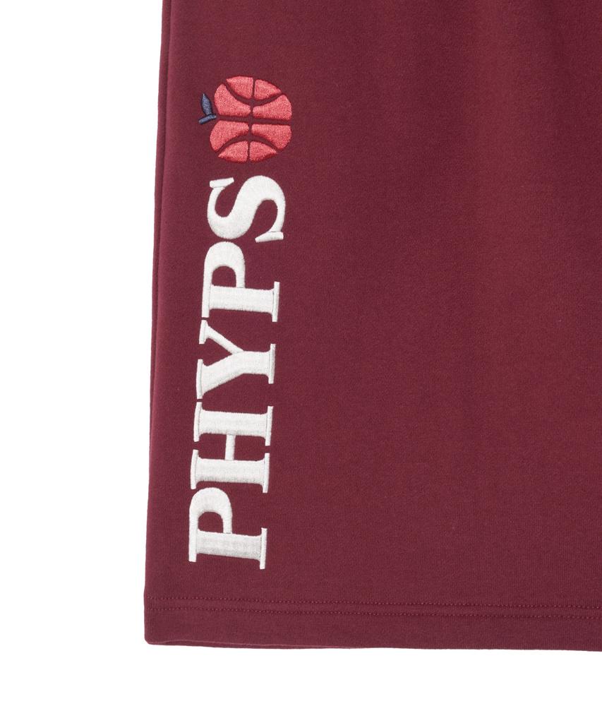 PHYSICAL DEPARTMENT Apple Basket Half Pants_Burgundy