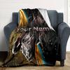 Star Wars Personalized Text Blanket Multi-purpose Personalized Blanket Soft Warm Cozy for Picnics Nap Home Decor Office Chair for All Occasions