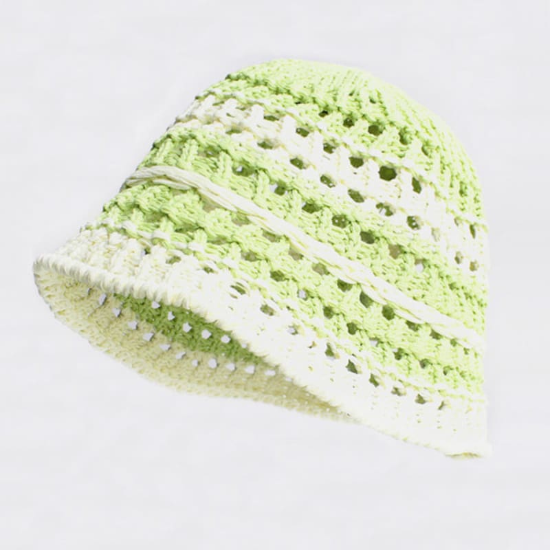 RACOHA Vivid Knit Bucket Hat
