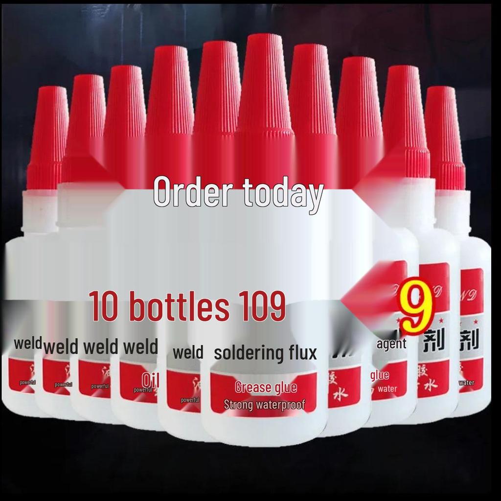 Ölbasierter Superkleber für Schuhe, Reifen, Metall, Holz, Keramik und Rohre – Stärker als Elektroschweißen