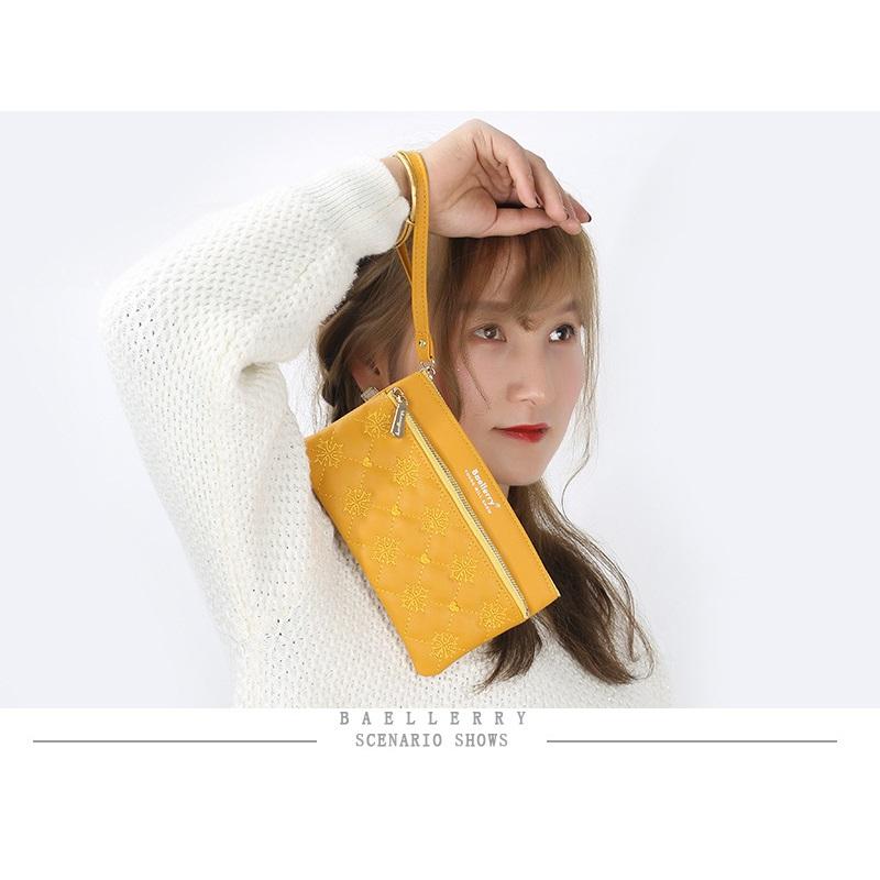 Artificial Leather Women Phone Bags Zipper Purse Ladies Handbags Fashion Coin Purses