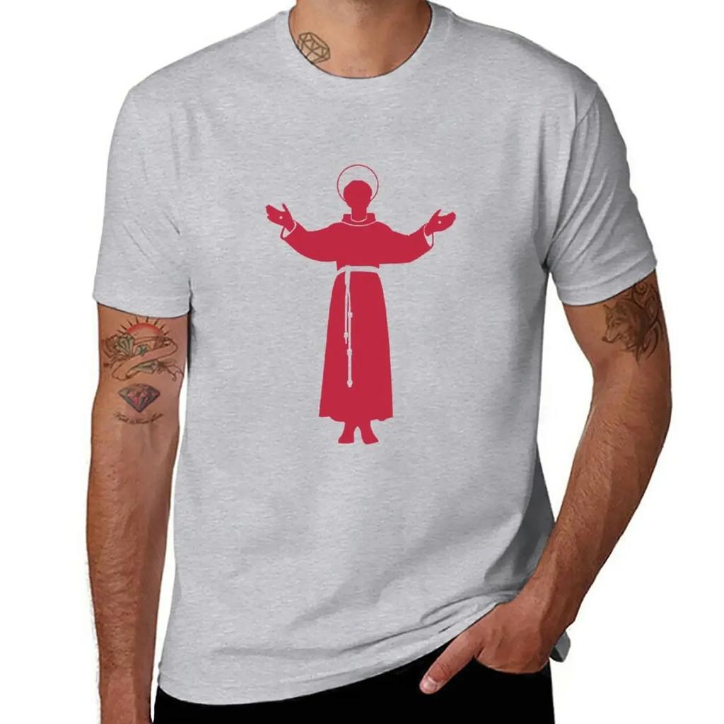 Saint Francis prayer - Peace PAX Catholic T-Shirt Aesthetic clothing anime clothes men clothings