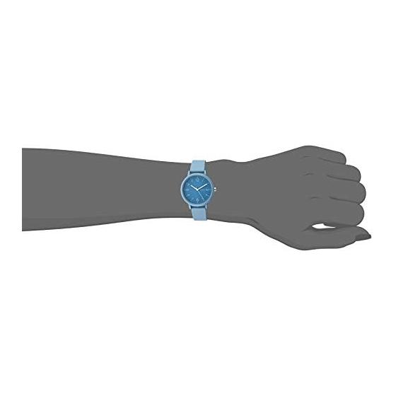[Fieldwork] Watch Analog Soder Large Silicone Belt YM007-4 Women's Blue