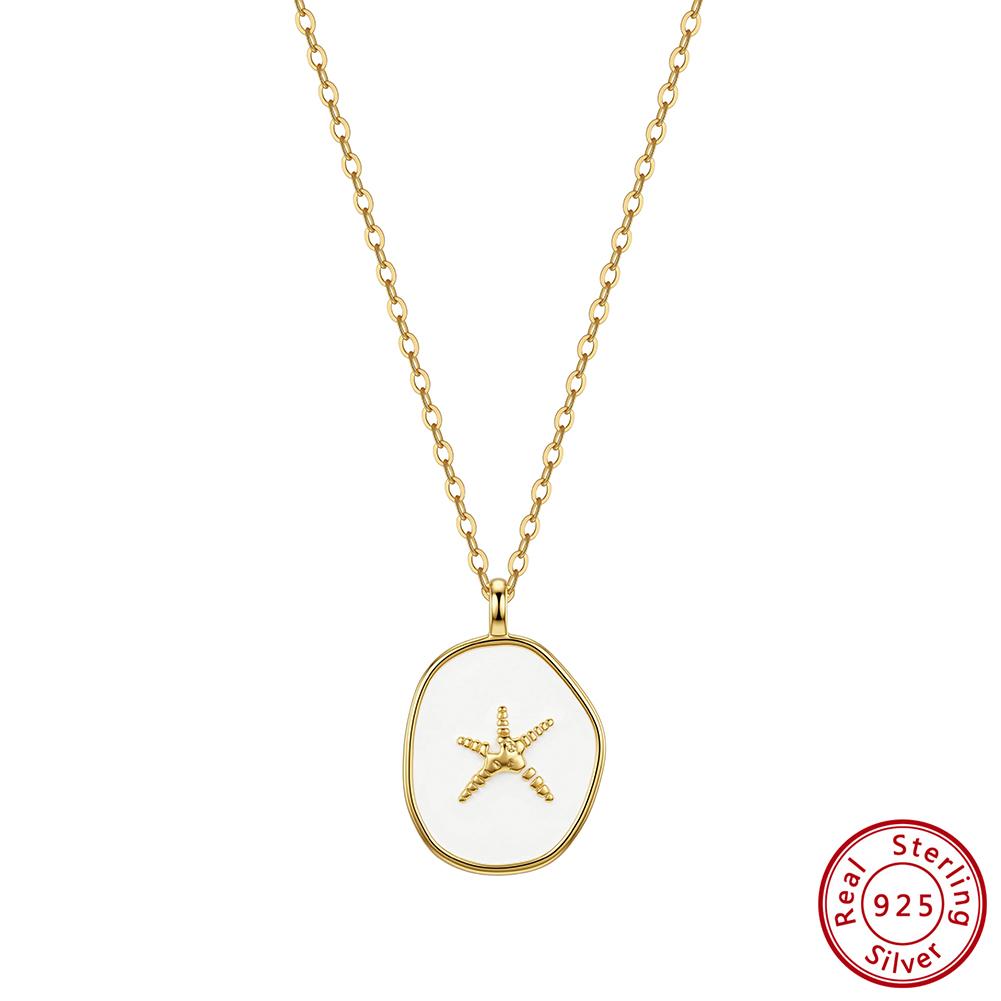 Effie Queen Neue 925 Sterling Silber Vintage Anhänger Halskette Damen Zierlich Minimalistisch Schmuck Anhänger Choker Kette Geschenk SAPN60