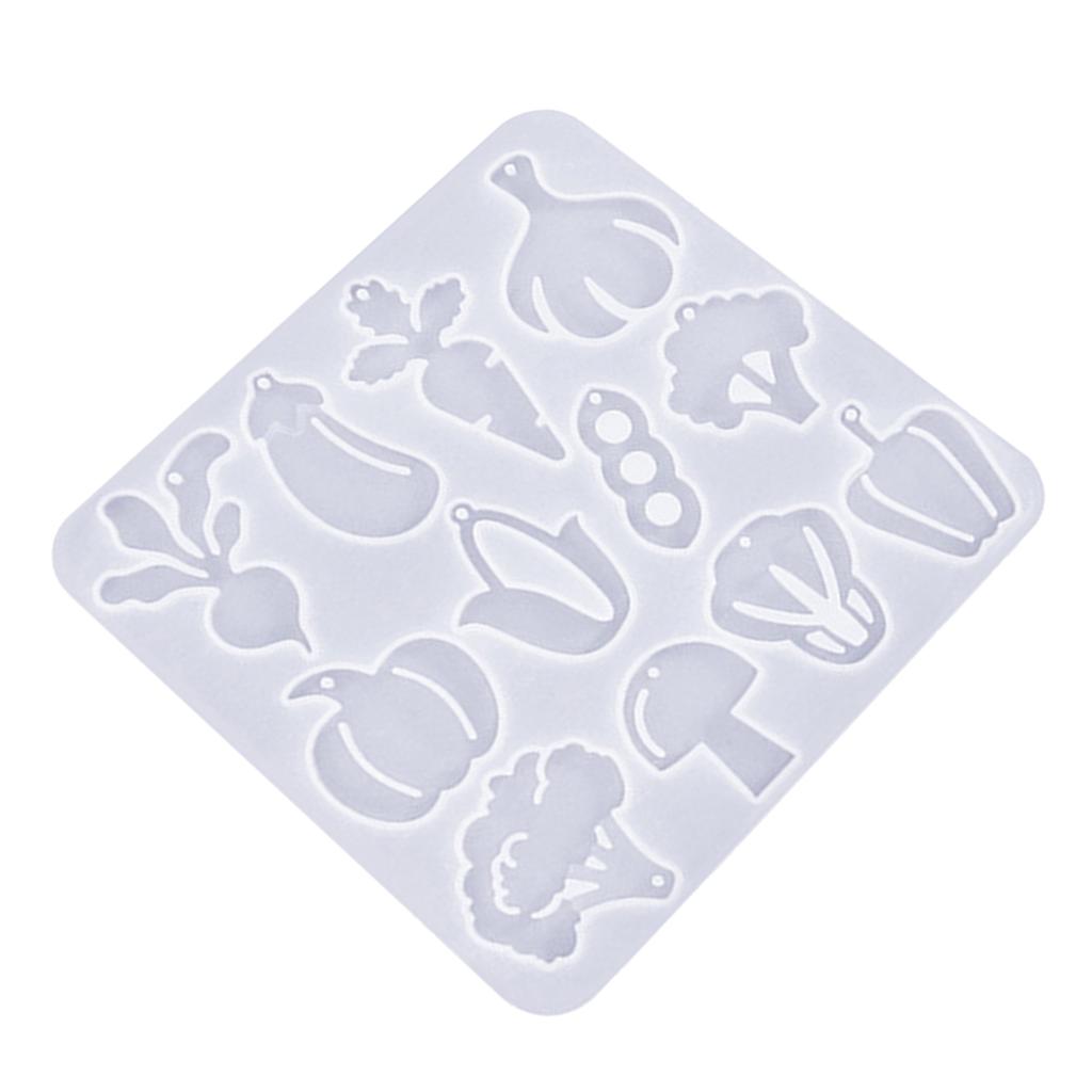 Earrings Silicone Molds Crafting Tools Silicone Pendant Moulds Keychain Mold Perfect Gift for Jewelry Making Enthusiasts