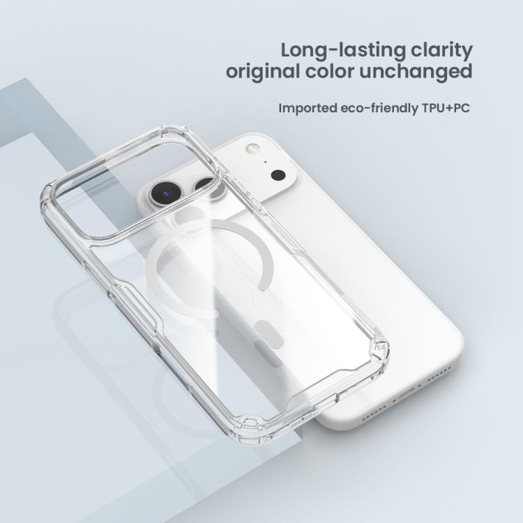 NILLKIN Ultra Clear Magsafe PC + TPU Phone Case