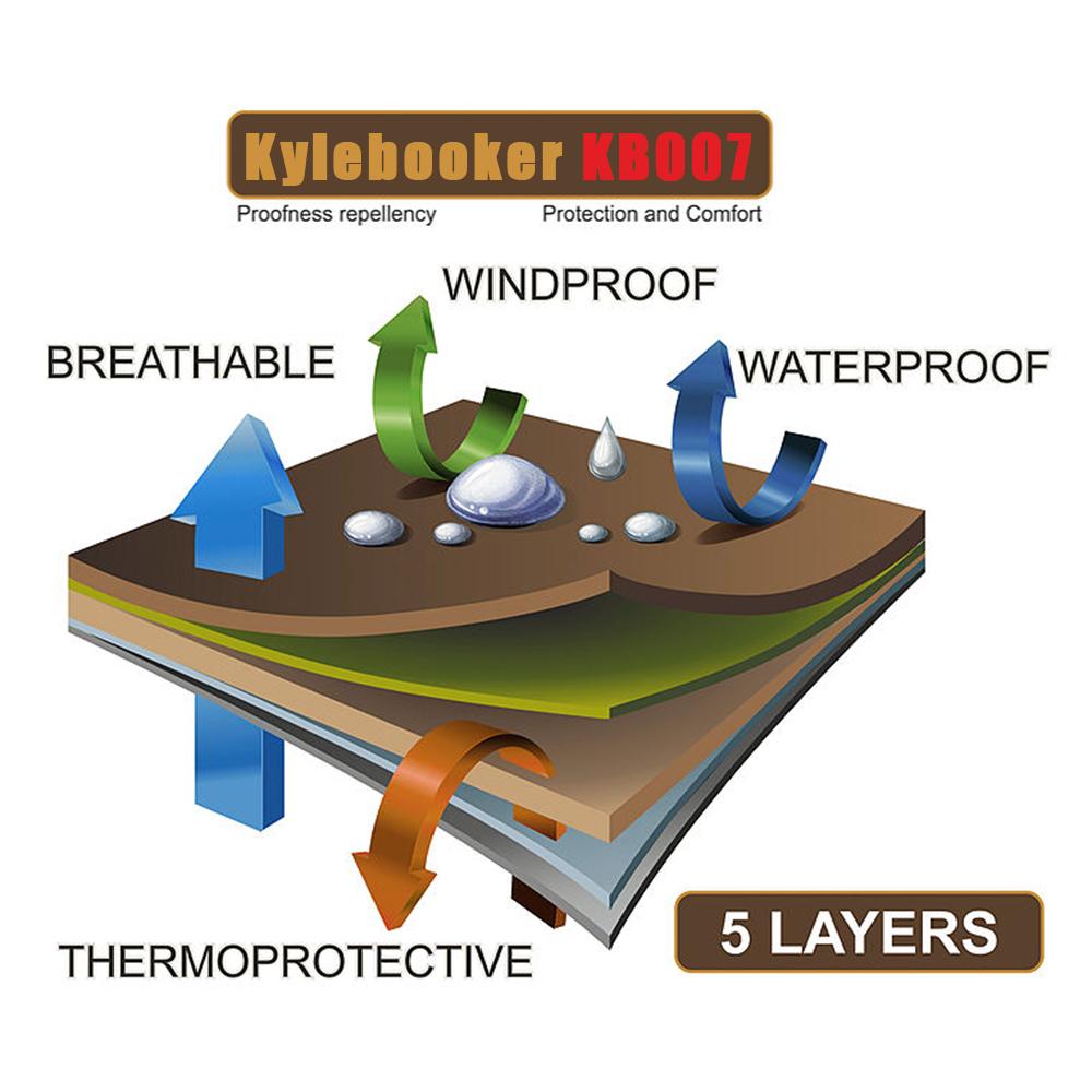 Kylebooker Ciorapi cu cinci straturi din stofă respirabilă pentru piept KB007