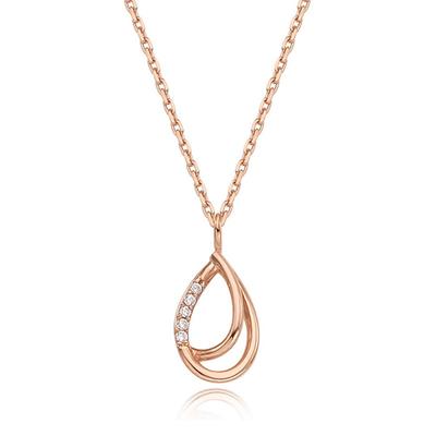 [Stonehenge]] Silver Necklace Sc1433