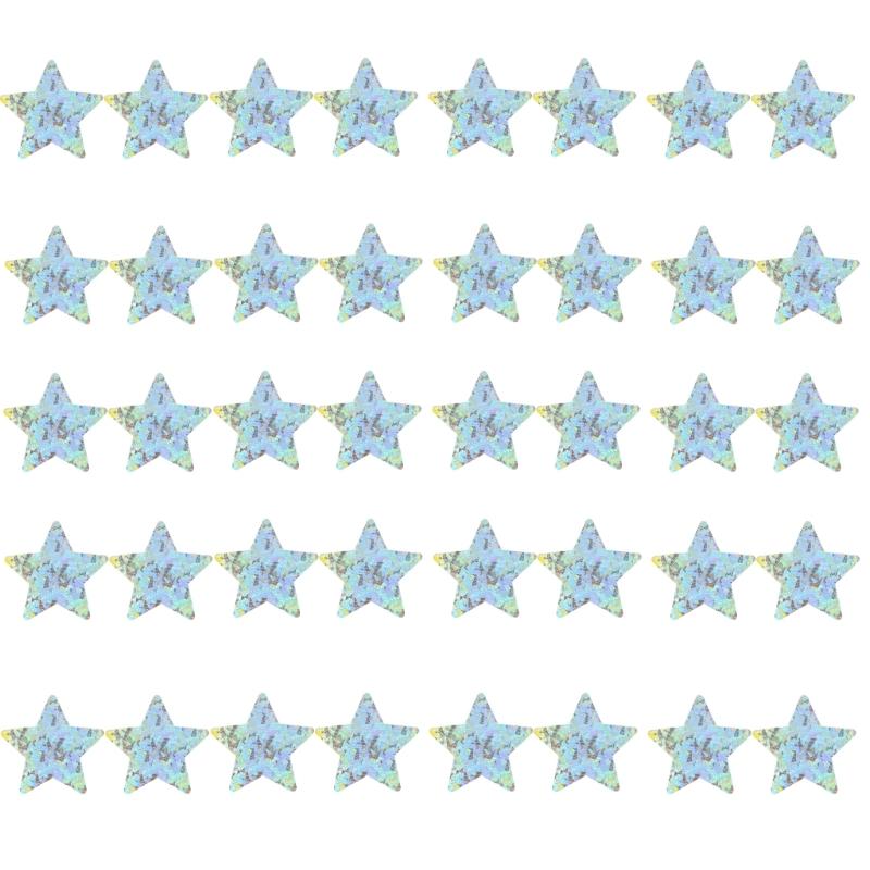 20 Pairs Women Sexy Self Adhesive Nipple Covers Colorful Ice Crack Pattern Disposable Breast Stickers Pasties Sticky Bra