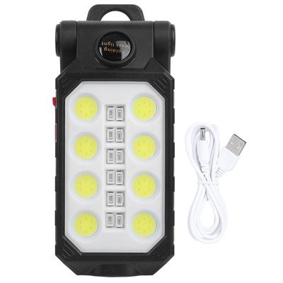 Tragbare COB Arbeitsleuchte USB Wiederaufladbar Faltbare Arbeitslampe mit Magnet für Autoreparatur Camping