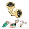 1pc/2pcs Garden Faucet Adapter 3/4'' To 1/2'' Quick Connect Hose Tap Water Pipe Fittings for Outdoor Irrigation System