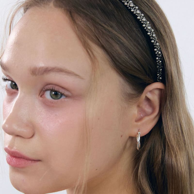 NUOY Snow Bead Hairband