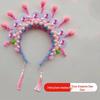 DIY Peking Opera Headband & Hair Accessories Kit for Dragon Boat Festival Team-Building Activity