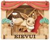 Paper Theater Wood Style with Eevee Pokémon