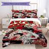 betty boop Pattern Bedding uilt Set uilt Cover Pillowcase Home Decoration Birthday Gift (1 * duvet cover + 2 * pillowcase without core)