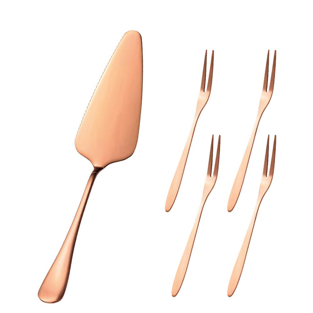 Stainless Steel Cake Spatula With Teeth Triangular Spatula Cake Cutlery Pizza Knife Baking Tool