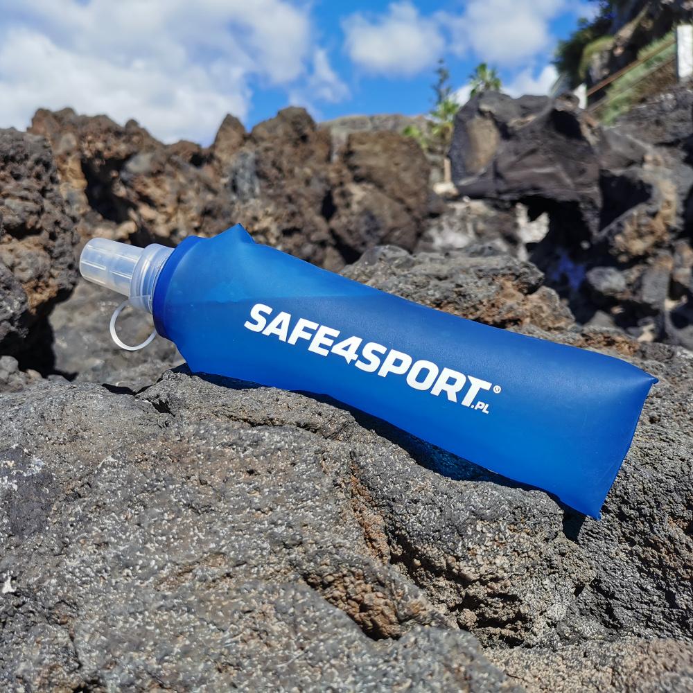 Soft Flask Elastic Water Bottle Hydration Pack Bottle for Running 500 Ml