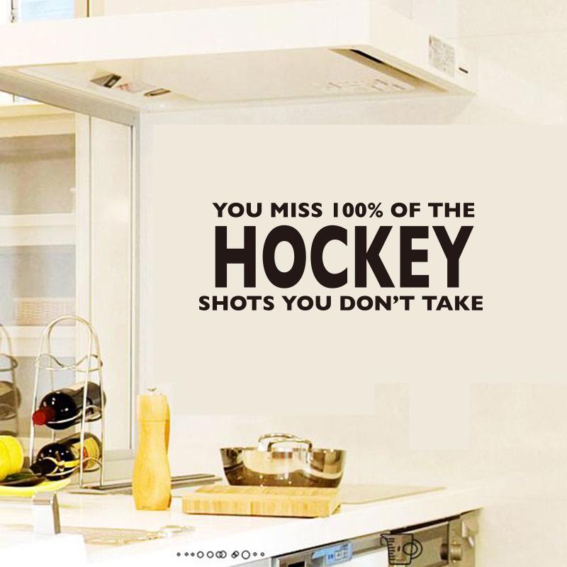 

Hockey wall art sticker painting sofa decoration art murals children s room living room poster