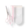 KOBAKO Hair Cutting Set Kit for Home Bangs KAI - Self-Cutting Haircuts, Trimming, Scissors, 2-Way Comb, (PQ3410)