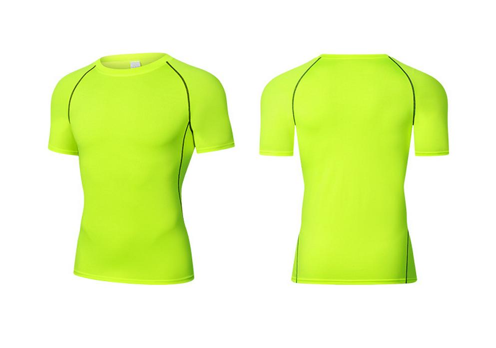 Elite Short Sleeve Basketball Compression Shirt - Breathable, Quick-Drying, Sweat-Wicking Fitness Base Layer