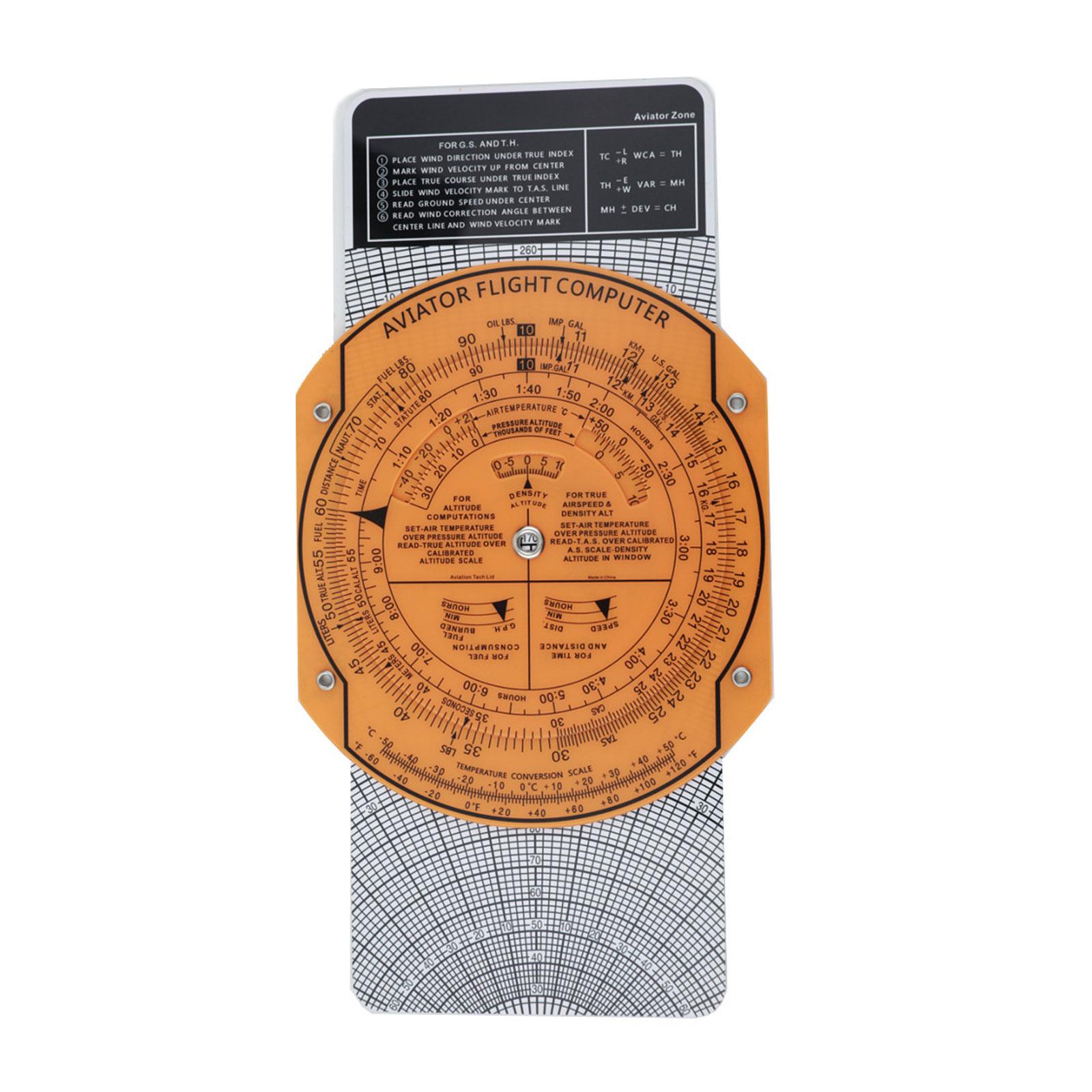 Flight Computer Aviation Plotter Circulars Slide Rule Used In Aviation Flight Training Pilots Training, Internships